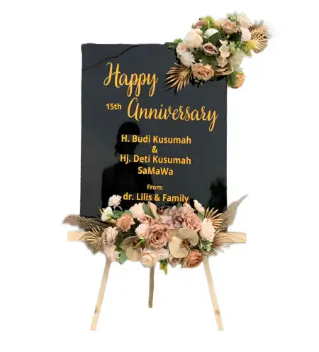 Papan Bunga Akrilik Puhpelem